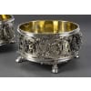 FROMENT-MEURICE Important Centre de Table argent massif en trois parties. XIXe 40