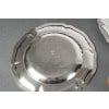 CARDEILHAC 12 solid silver plates 27th century XNUMX