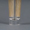 1911 René Lalique – Suite De 6 Gobelets Verres Six Figurines Verre Blanc Patiné Sépia 12