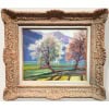 CHARRETON Victor Post-Impressionist Painting Early 11th Century Sunny Landscape Oil Painting Signed XNUMX