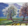 CHARRETON Victor Post-Impressionist Painting Early 14th Century Sunny Landscape Oil Painting Signed XNUMX