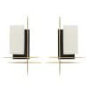 1950 Paire d’appliques modernistes de la Maison Arlus 8