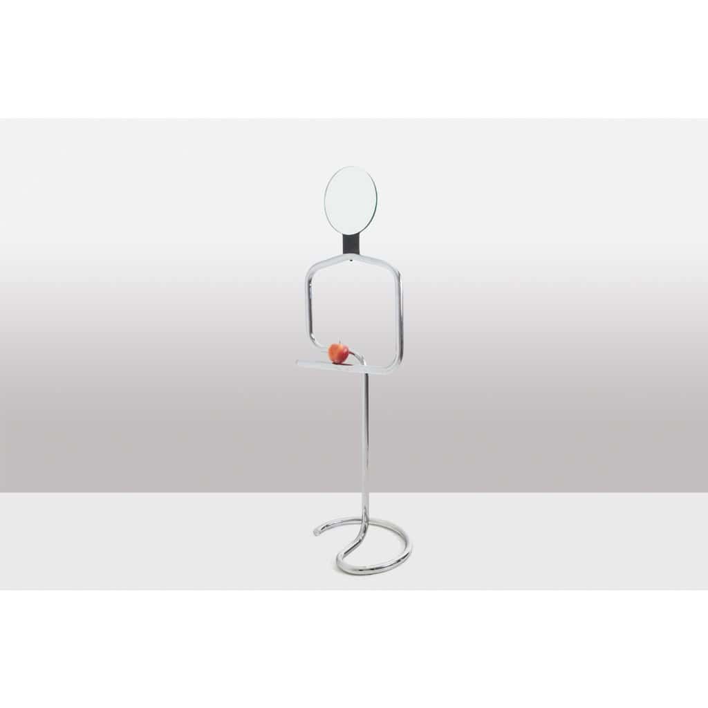 Maison Jansen. Valet stand with mirror. 1970s. LS6168511B 4