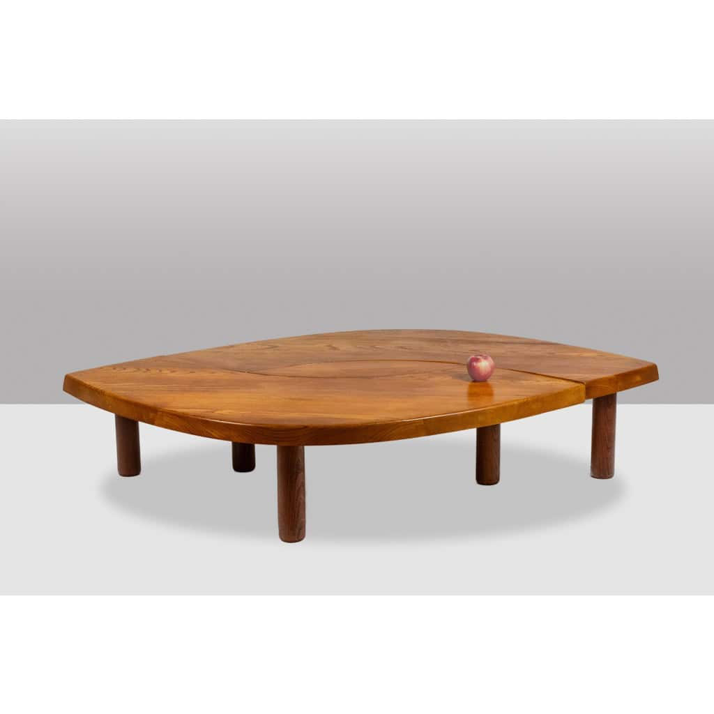Pierre Chapo. Table basse modèle « T22 C ». Année 1972.LS62945256P 5