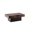 Coffee table forming a bar with sliding top. 1970s. LS6284459A 15