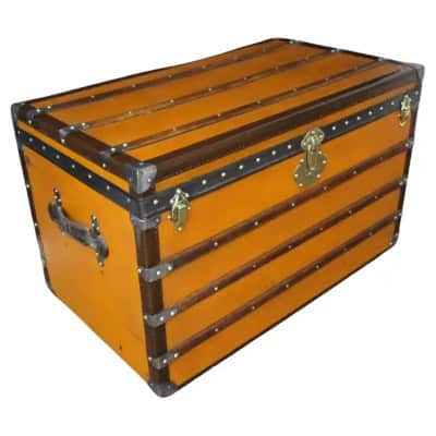 Malle Moynat en toile orange