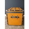 Moynat trunk in orange canvas 32