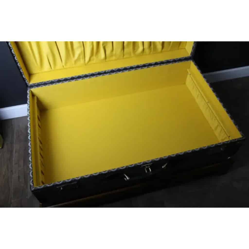 Malle Goyard en toile à chevrons tissée 86 cm 14