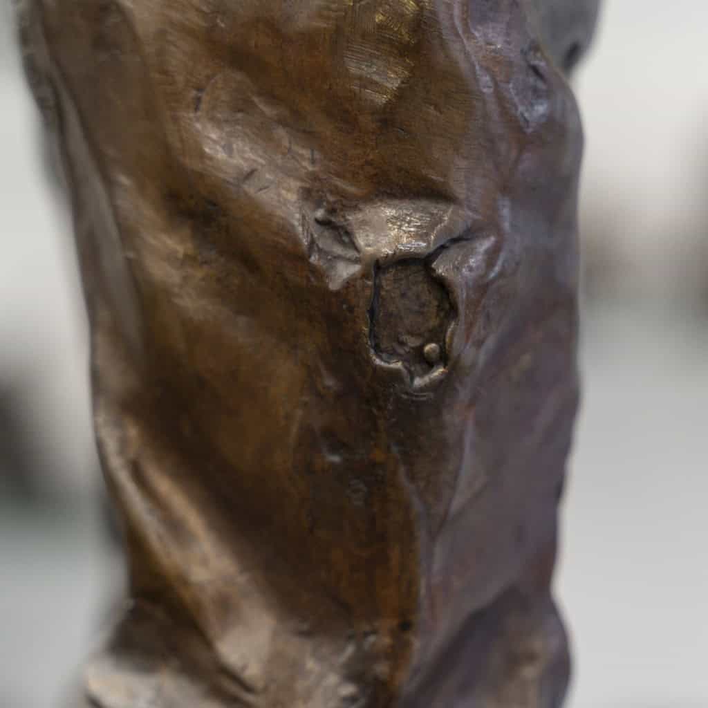 Sculpture – Mousse Siffleur , Auguste Moreau (1834-1917) – Bronze 10