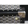 Malle Goyard en toile à chevrons tissée 86 cm 34