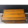 Moynat trunk in orange canvas 39