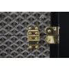 Valise ou malle Goyard en toile à chevrons de 80 cm 37