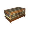 Malle Moynat des années 1930, avec motif M, Malle de voyage Moynat de 90 cm, Malle Moynat 20
