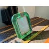 Cadre photo en verre de Murano Vert émeraude 20