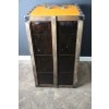 Moynat trunk in orange canvas 42