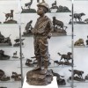 Sculpture – Mousse Siffleur , Auguste Moreau (1834-1917) – Bronze 16