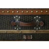 Malle Moynat des années 1930, avec motif M, Malle de voyage Moynat de 90 cm, Malle Moynat 22