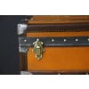 Moynat trunk in orange canvas 25