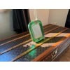 Cadre photo en verre de Murano Vert émeraude 21