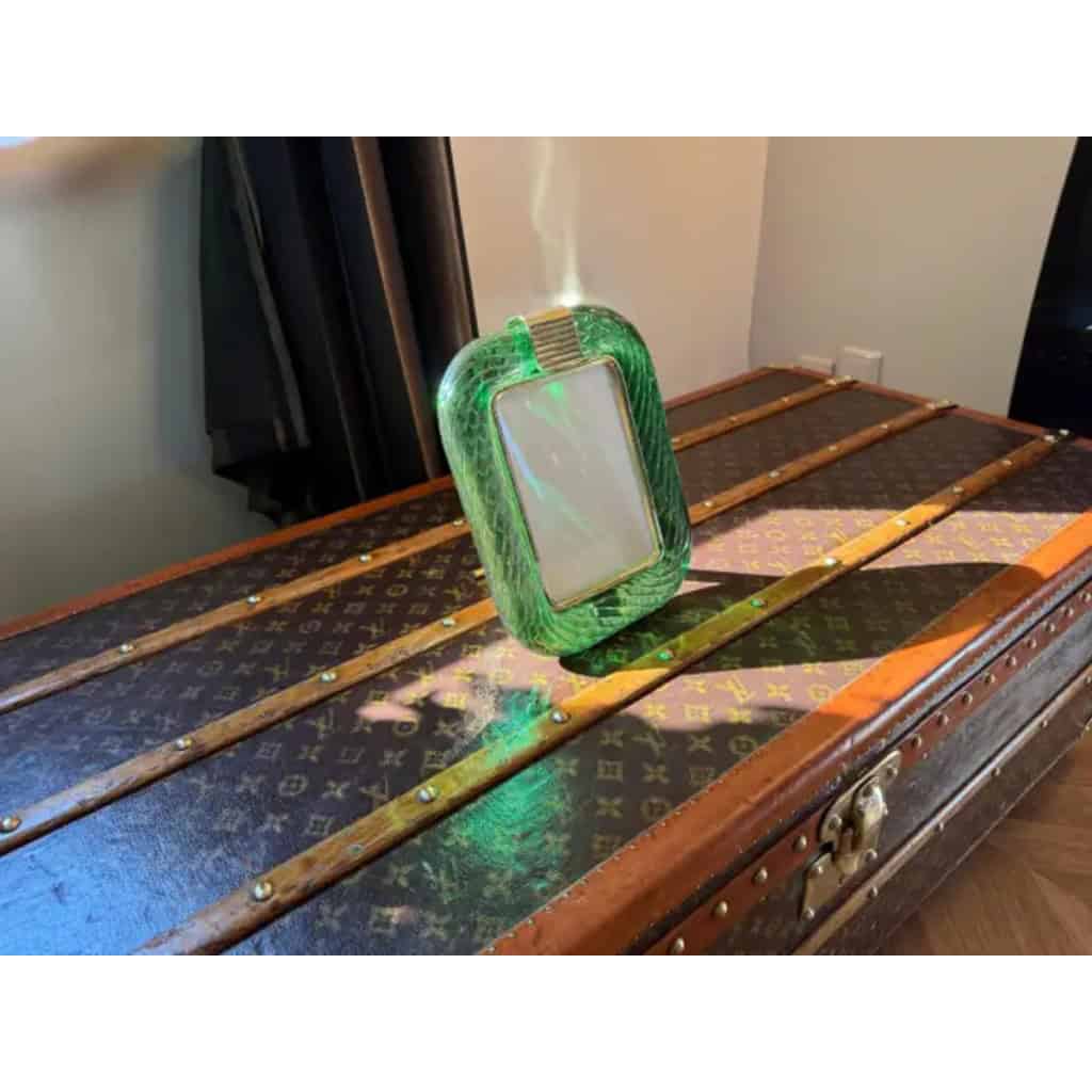 Cadre photo en verre de Murano Vert émeraude 5