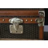 Malle Moynat des années 1930, avec motif M, Malle de voyage Moynat de 90 cm, Malle Moynat 23