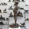 Sculpture – Mousse Siffleur , Auguste Moreau (1834-1917) – Bronze 17
