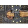 Malle Moynat des années 1930, avec motif M, Malle de voyage Moynat de 90 cm, Malle Moynat 25