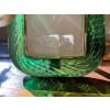 Cadre photo en verre de Murano Vert émeraude 24