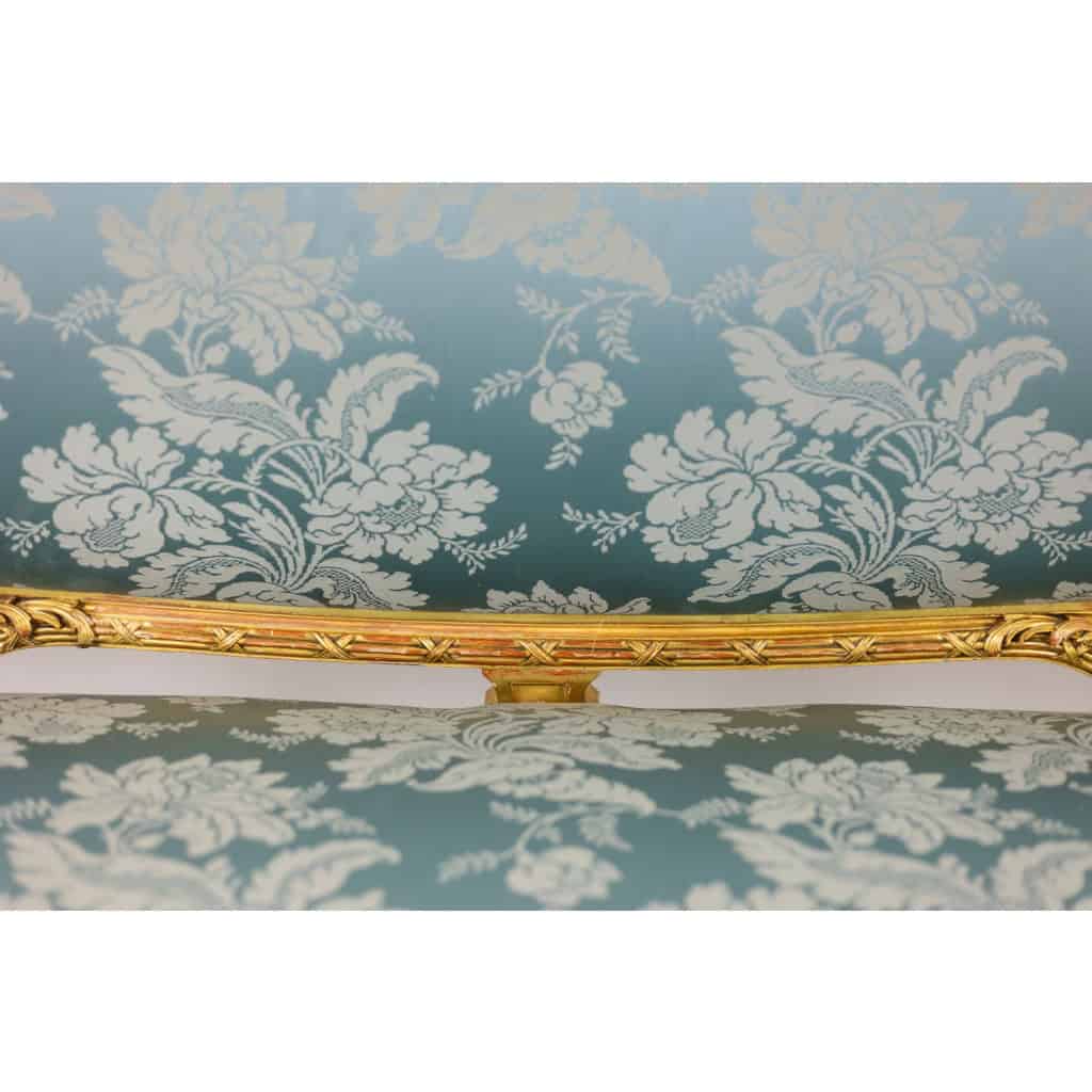 Salon de style Louis XV à chassis en bois doré. Circa 1880. LS61405700/5B 14