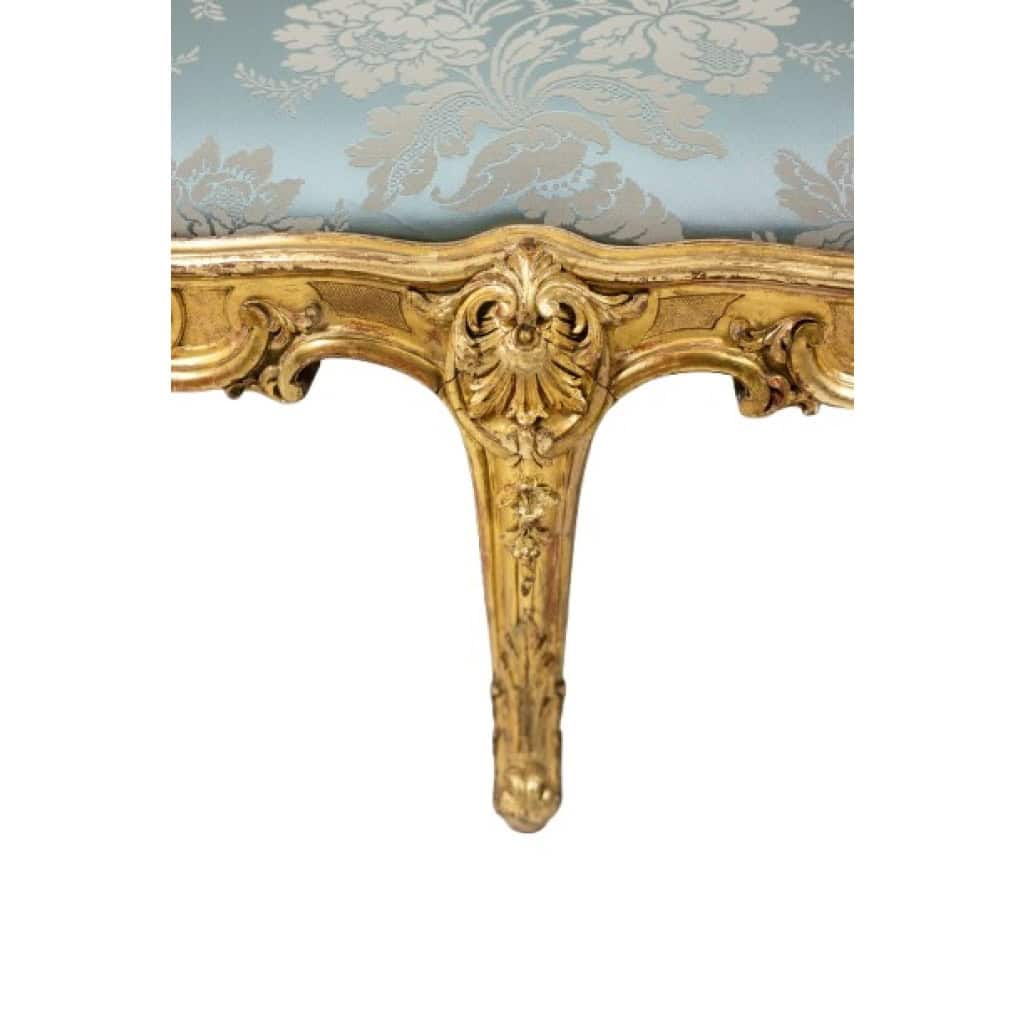 Salon de style Louis XV à chassis en bois doré. Circa 1880. LS61405700/5B 19
