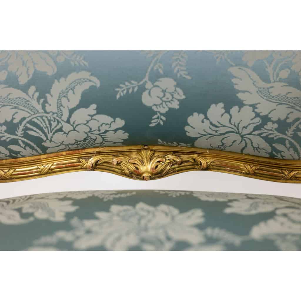 Salon de style Louis XV à chassis en bois doré. Circa 1880. LS61405700/5B 28