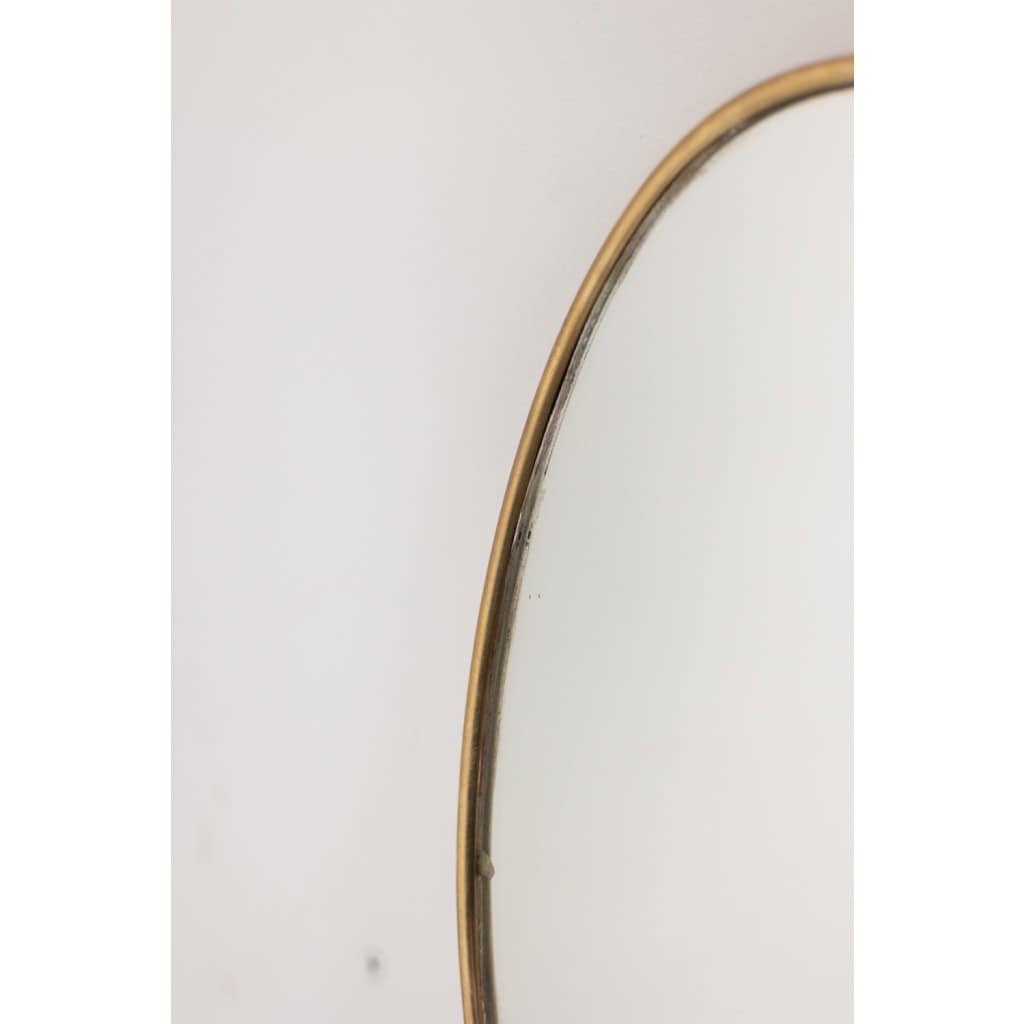 Paire de miroirs dans le goût de Gio Ponti. Circa 1970. LS6350859M 6