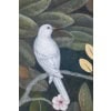 Toile peinte représentant un oiseau dans un décor floral. Contemporain. LS6334675T 10