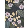 Toile peinte représentant un oiseau dans un décor floral. Contemporain. LS6334675T 11