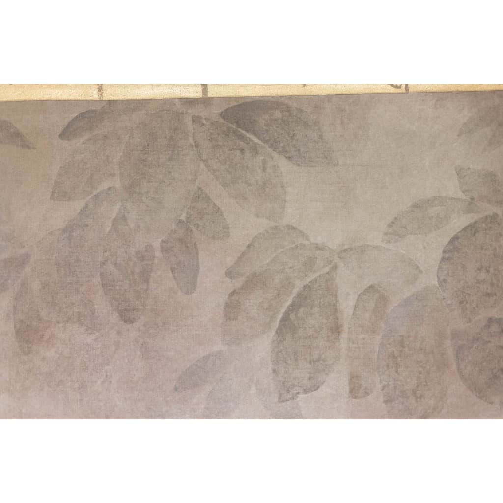 Toile peinte représentant un okapi sur un fond gris. Contemporain. LS63391621B 7