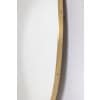 Miroir de forme ovale serti d’une baguette de laiton doré. Années 1970. LS6260509U 12