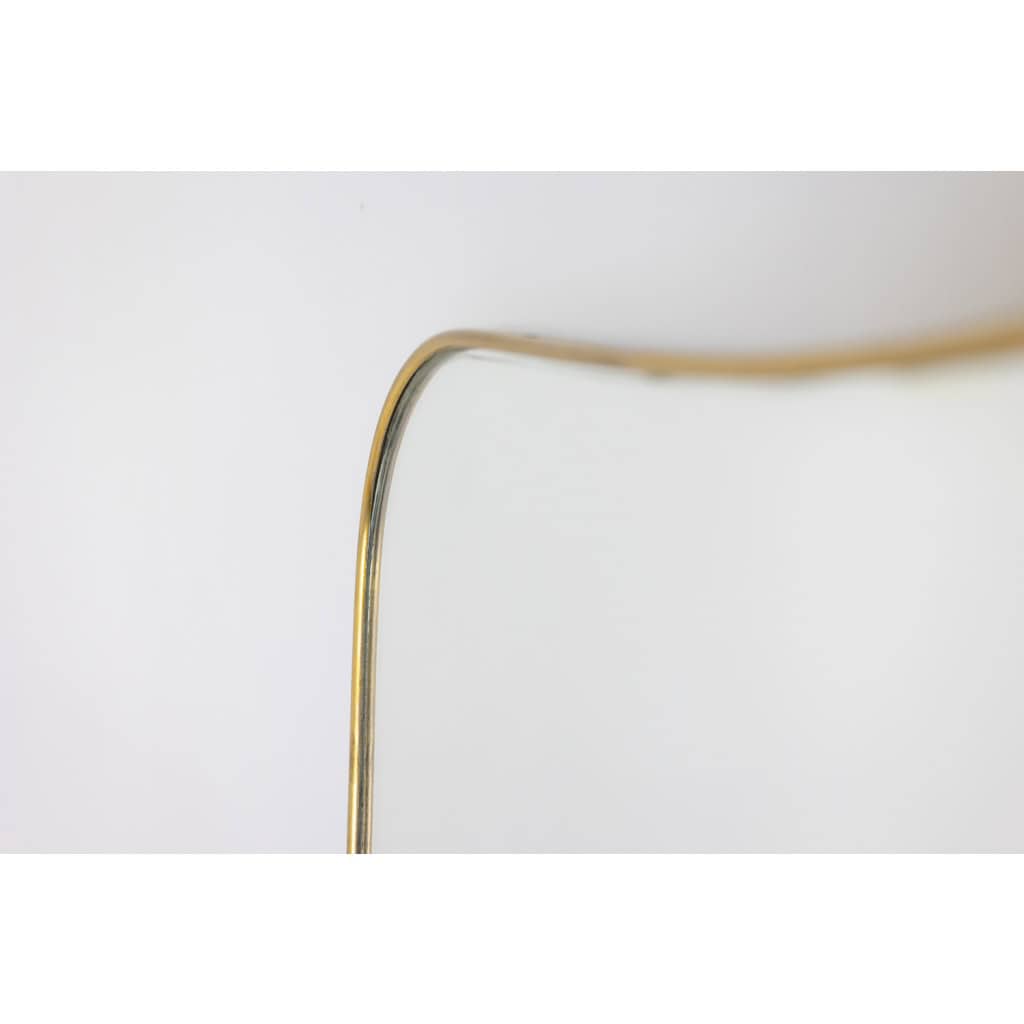 Miroir serti d’une baguette en laiton doré. Années 1970. LS6259459H 10