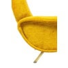 Marco Zanuso pour Artflex. Fauteuils jaune et en laiton doré. Années 1950.LS64333009I 24