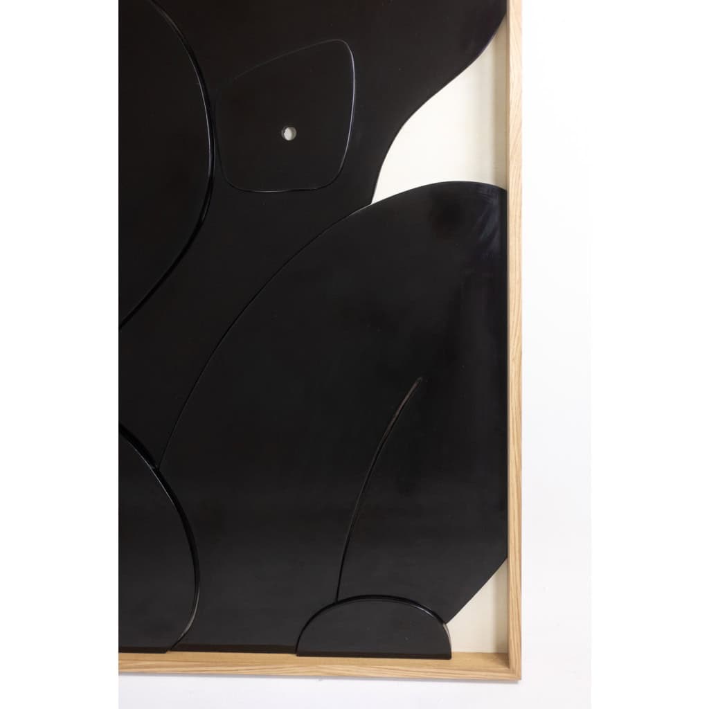 Grand panneau en bas-relief « Oh ! Sortez du cadre ! ». Contemporain. LS64283009Y 8