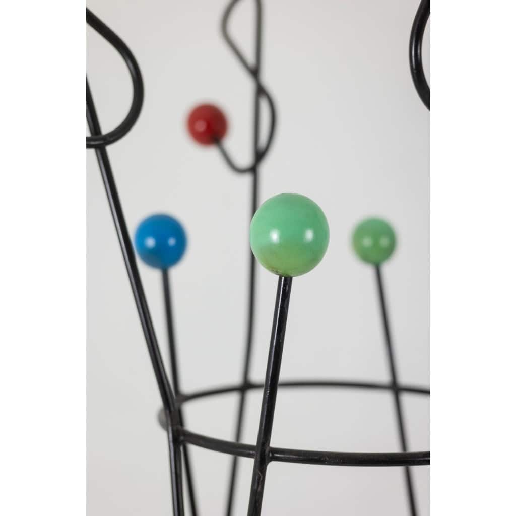 Roger Feraud. Porte-manteaux « clé de sol ». Années 1950/60. LS6116535B 8