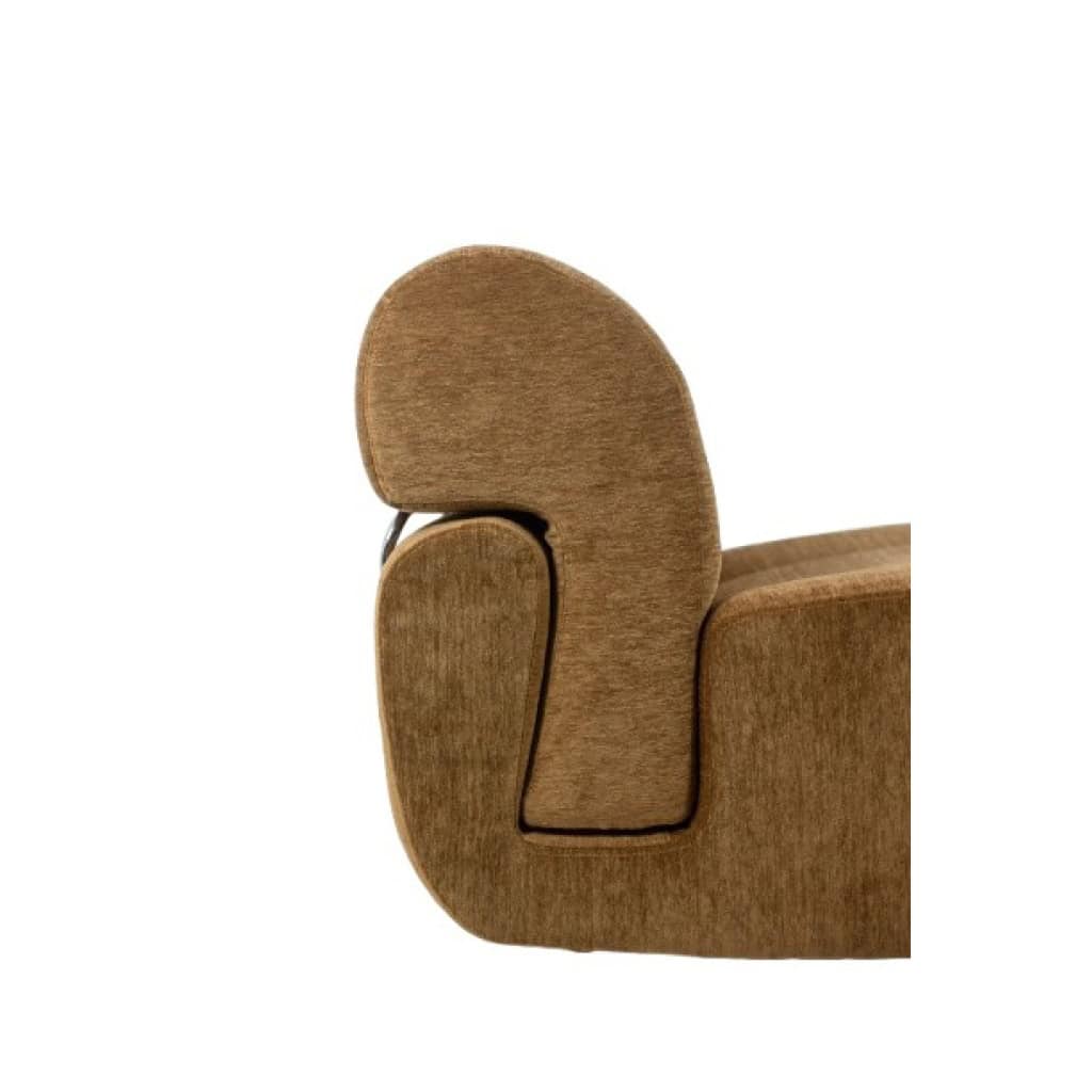 Paire de fauteuils de salon en métal chromé et tissu. Années 1970. LS63491700/23400/4B 12