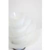 Lampe « pétales » en verre opalescent blanc et bleuté. 21e siècle.LS6409759B 14