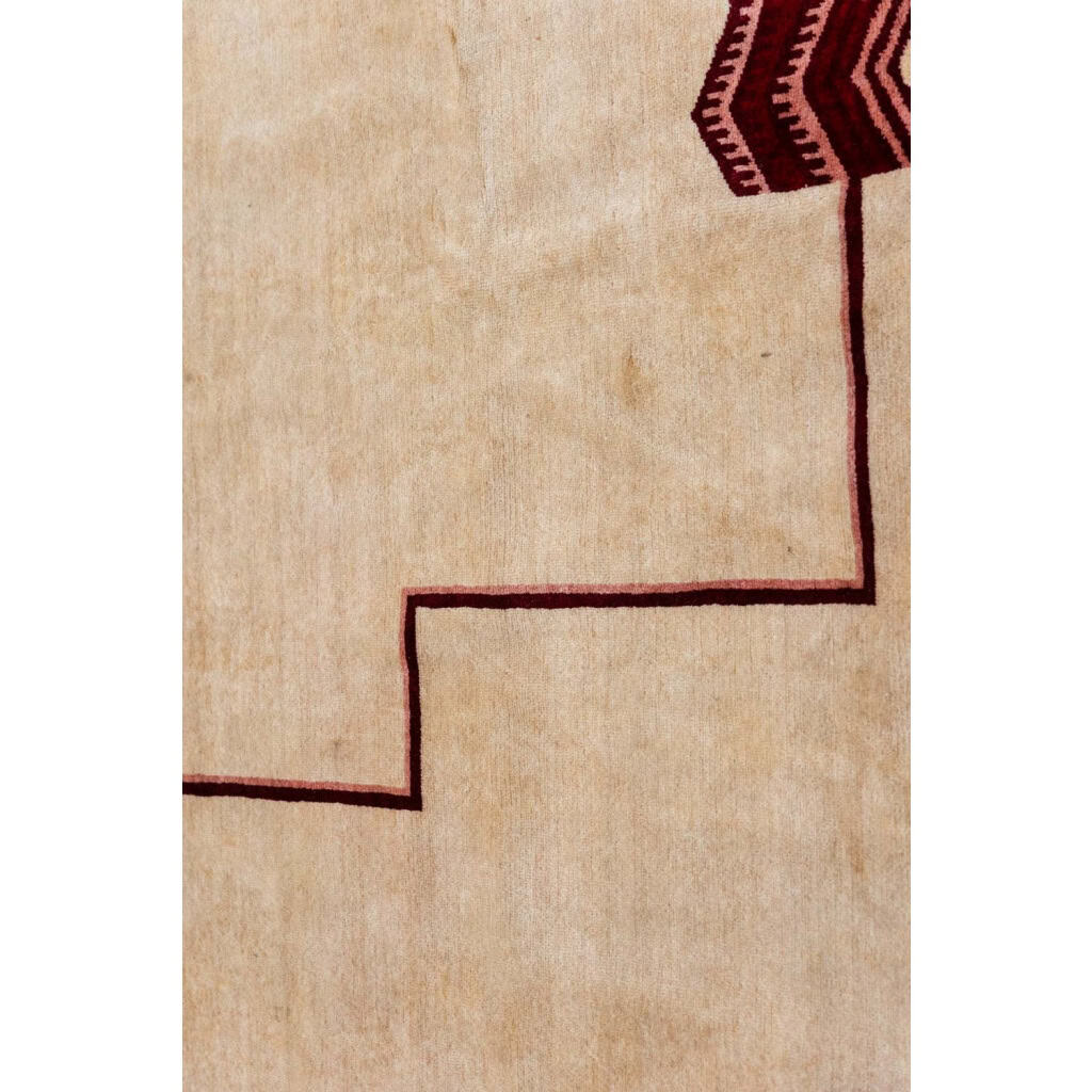 Tapis, ou tapisserie, en laine, de style Art déco. Travail contemporain.LS64303607A 9