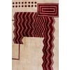 Tapis, ou tapisserie, en laine, de style Art déco. Travail contemporain.LS64303607A 19