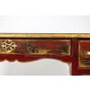 Bureau plat de style Louis XV à décor de scènes lacustres. Circa 1800. LS60861809U 31