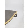 Paire de consoles de forme demi-lune. Travail d’artisan d’art. LS63791912B 24