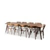 Ensemble de salle à manger en noyer. 21e siècle.LS63992156Y 24