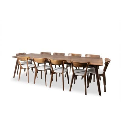 Ensemble de salle à manger en noyer. 21e siècle.LS63992156Y