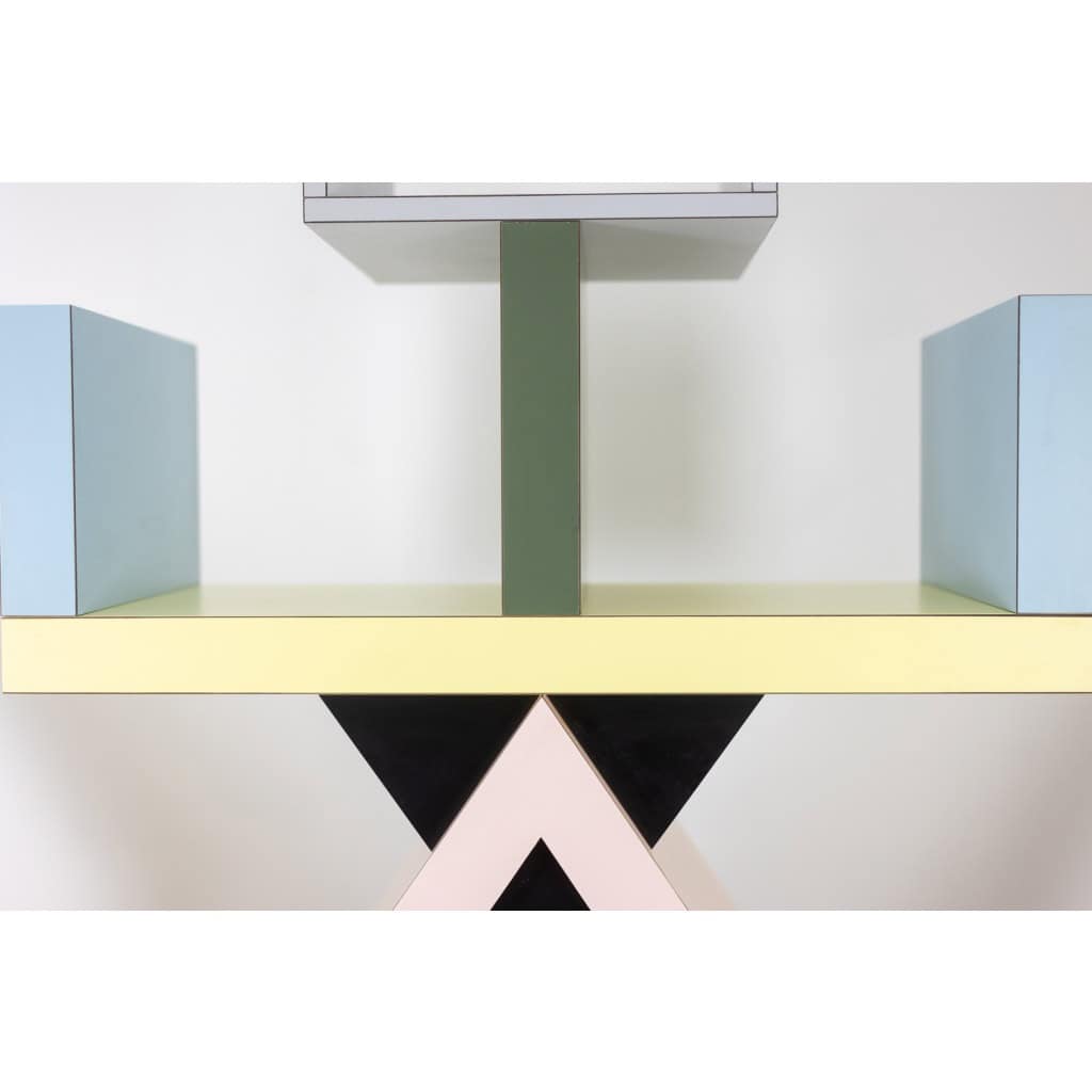 Ettore Sottsass pour Memphis. Bibliothèque « Carlton ». Année 1981. LS64038009P 9