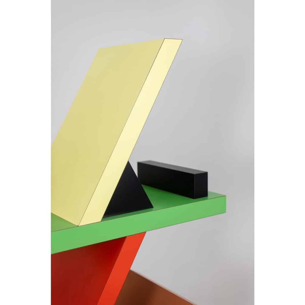 Ettore Sottsass pour Memphis. Bibliothèque « Carlton ». Année 1981. LS64038009P 11